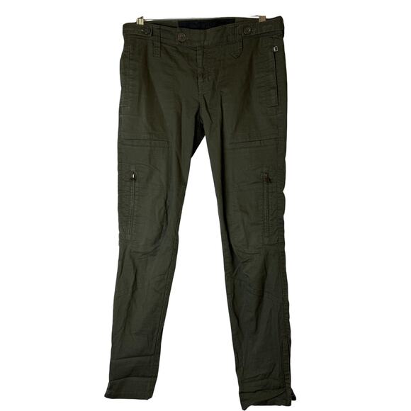 Joe's Jeans Skinny Cargo Pants Green Size 24 (00) - Picture 2 of 7